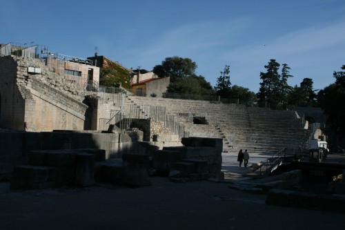 das Amphittheater von Arles