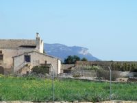 Mallorca Blick zum Puig Randa