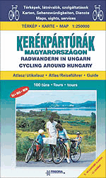 Abbildung des Buches Radwandern in Ungran