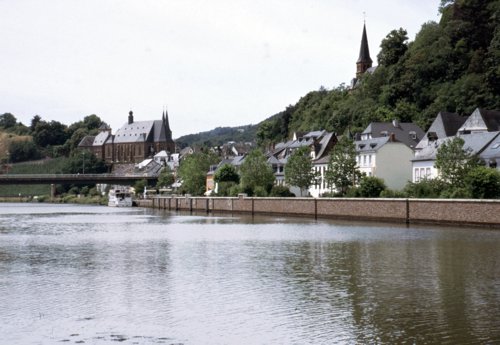 Blick auf Saarburg