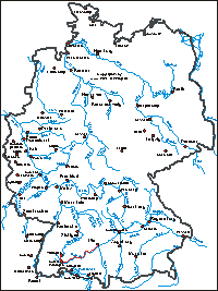 Karte: Donautour 2001