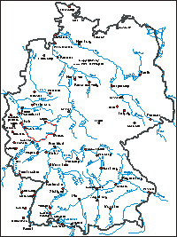 Karte: Lahn-Tour 2004