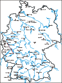 Karte: Rheintour 2001
