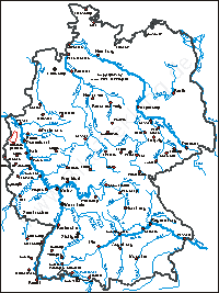 Karte: südlicher Niederrhein 2007