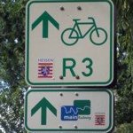 Radwegebeschlderung Main-Radweg R3