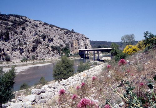 Defille an der Durance im Luberon