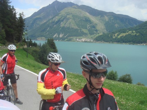 bester Radweg vom Reschensee bis Meran