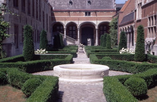 Innenhof eines alten Anwesens in Diest