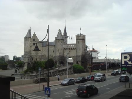 Antwerpen mit Hafen