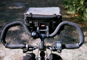 Cockpit-Lenker am Fahrrad