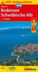 ADFC Radtourenkarte 25 Bodensee / Schwäbische Alb
