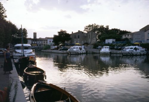 Canal-du-Midi in Trebes