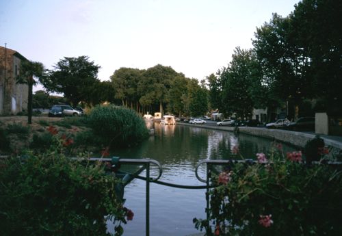 Canal-du-Midi in Trebes