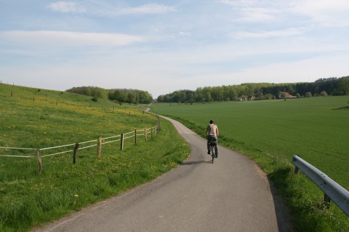 Berlebeck mit Radler