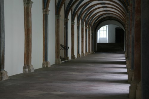 der Kreuzgang im Schloss Corvey