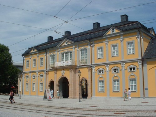 Eingang zur Orangerie in Gera