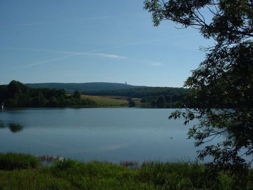 Stausee in Niederzimmern