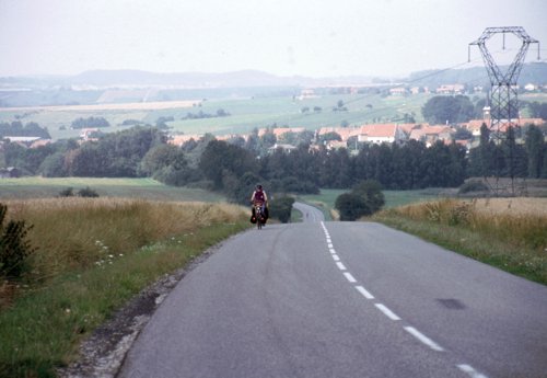 Hügelfahrt durch das Elsass