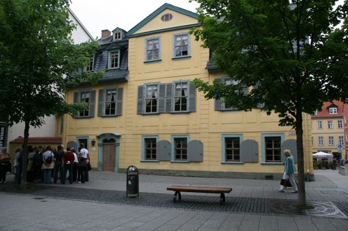 Das Göthehaus in Weimar