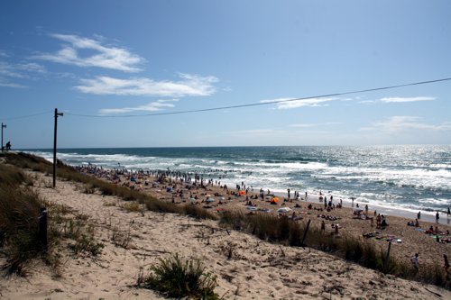 am Atlantik bei Carcans Plage