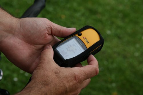 Einstellung des GPS vor der Fahrt