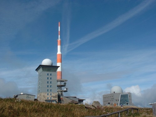 Hotel und Sternwarte auf dem Brocken