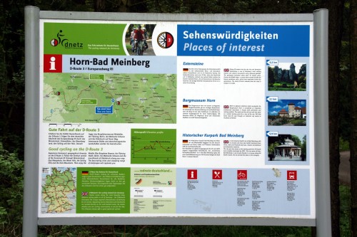 Infotafel DRoute3 Horn-Bad-Meinberg