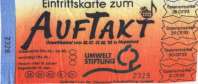 Auftakt-Festival Eintrittskarte 1995