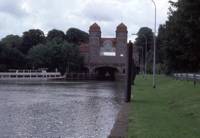 Wasser-Weg-Kreuzung Weser-Mittellandkanal bei Minden