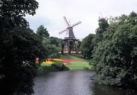 historische Mühle von Bremen im alten Schutzwall