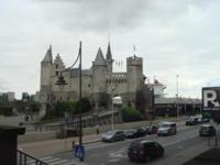 Antwerpen mit Hafen