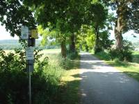 Donauradweg mit Ausschilderung