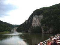 Donaudurchbruch bei Schloss Weltenburg bei Kelheim 1