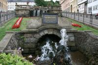 Brunnen in Gotha am Schloss