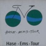 Radwegeschild Hase-Ems-Tour