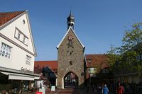 ein gut erhaltenes Stadttor in Quakenbrück