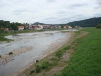 ausgetrocknetes Seebecken in Herzhausen