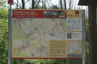 Infotafel Fürstenroute Lippe-Horn-Bad-Meinberg