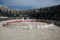 Arena von Nimes, mit Blick in den Innenbereich