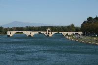 die Pont St.Benezet in Avignon