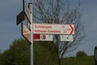 Schildermast Berlebeck-Schlangen
