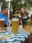 Biergarten in Würzburg