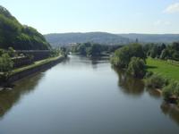Wasserkreuzung Werra, Fulda und Weser