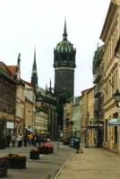 Turm der Schlößkirche in Wittenberg