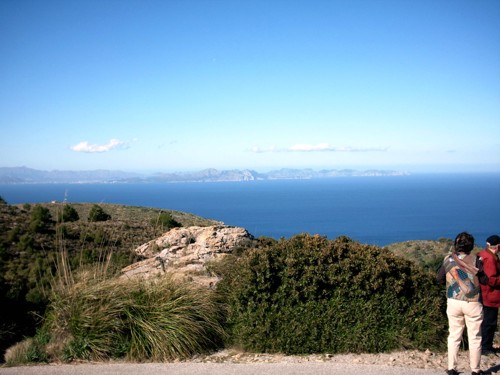 Blick auf die Bucht von Alcudia