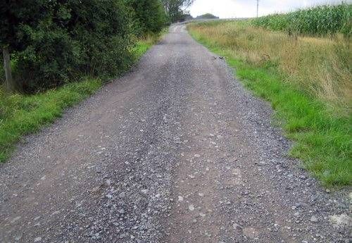 Auf dem Nahe-Radweg geht es auch über Stock. Stein und Geröll!