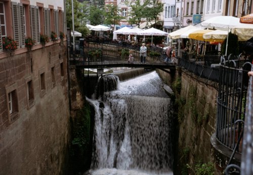 Wasserfall in Saarburg