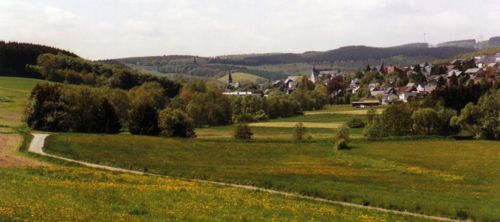 Radweg im oberen Siegtal