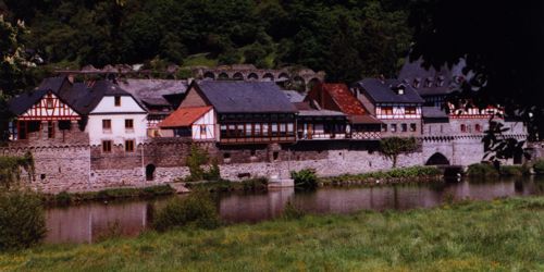 Historische Stadt an der Lahn