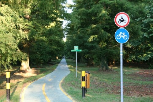 Radweg zwischen Bad Heviz und Keszthely